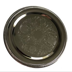 WM. ROGERS & SON Silverplated 10 1/4” Serving Trade